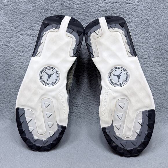 Jordan Granville Pro Mens Size 17 Sneakers Shoes Cool Black Gray Suede - Picture 7 of 9